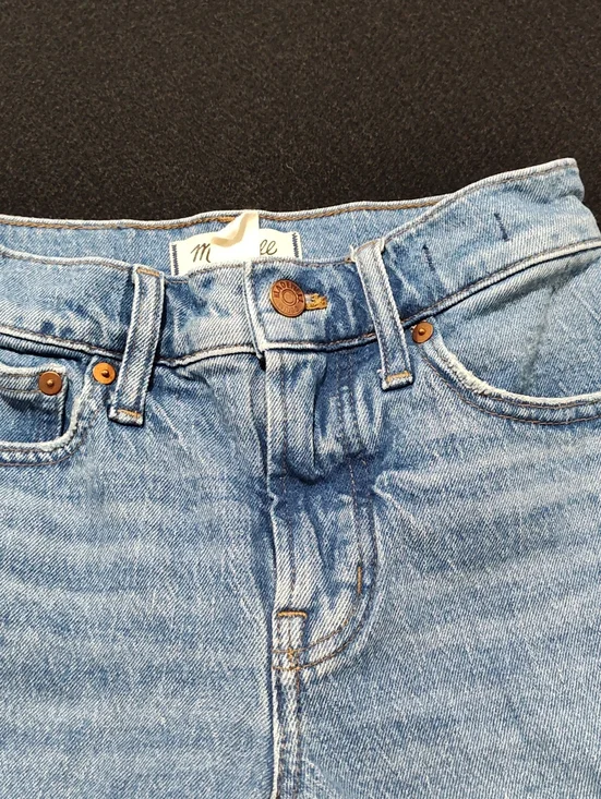 Madewell Women's The Perfect Vintage Jean Mid Rise Med Indigo Wash Jeans, 23P - Picture 4 of 13